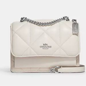 NWT - COACH - Mini Klare Crossbody w/ Puffy Diamond Quilting